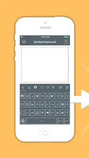 symbol keyboard - 2000+ signs iphone screenshot 3