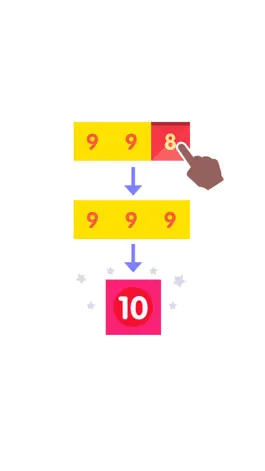 Game screenshot 点点我+1 - 数字合体消除 apk