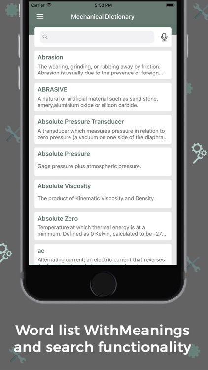 Mechanical Dictionary -Offline