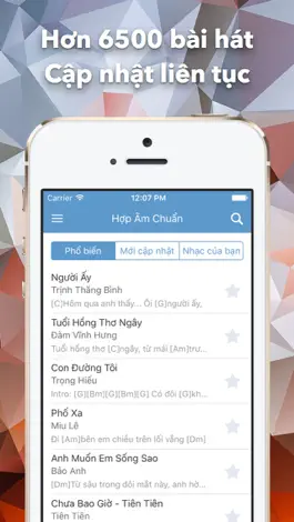 Game screenshot Hợp Âm Chuẩn - Guitar Tabs mod apk