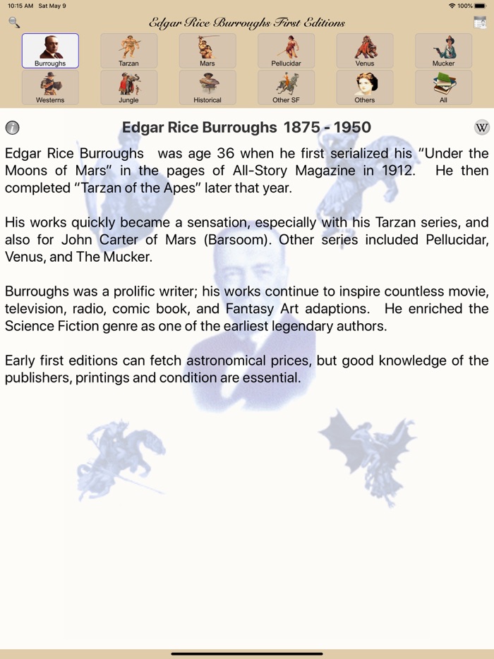 Edgar Rice Burroughs Editions