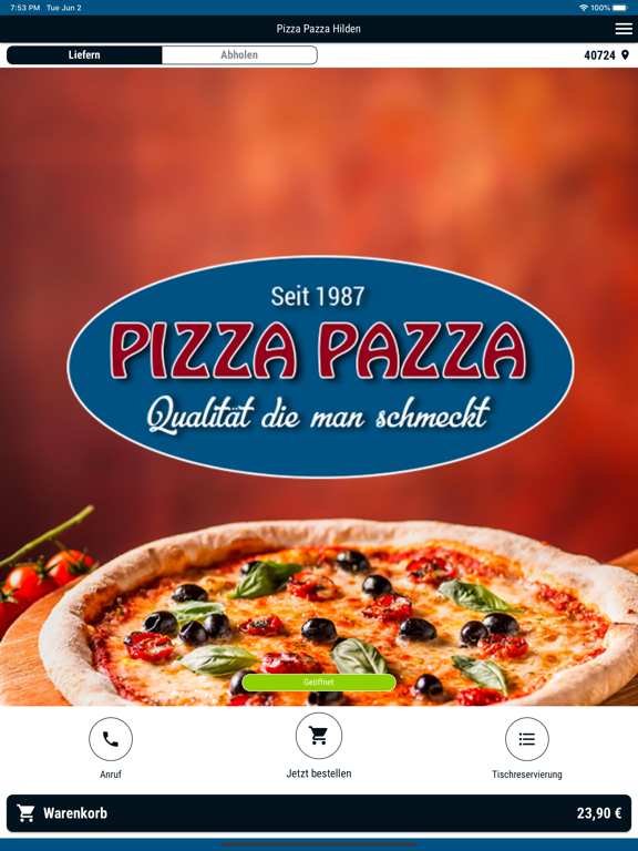 Screenshot #4 pour Pizza Pazza Lieferservice