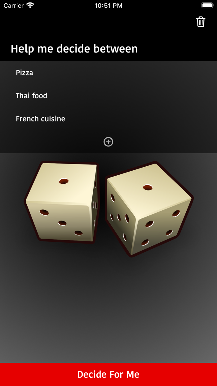 Help me decide between