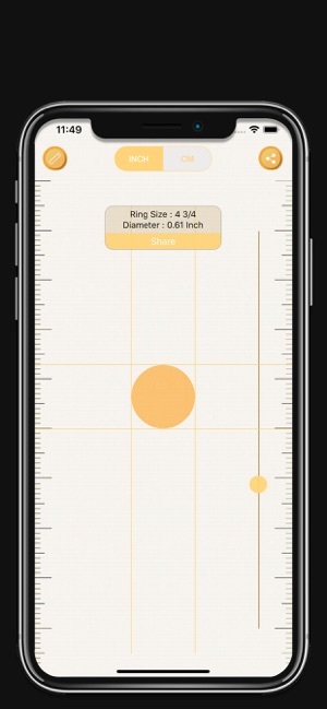 Ring Sizer – Ring Size Meter Free Download for iPhone