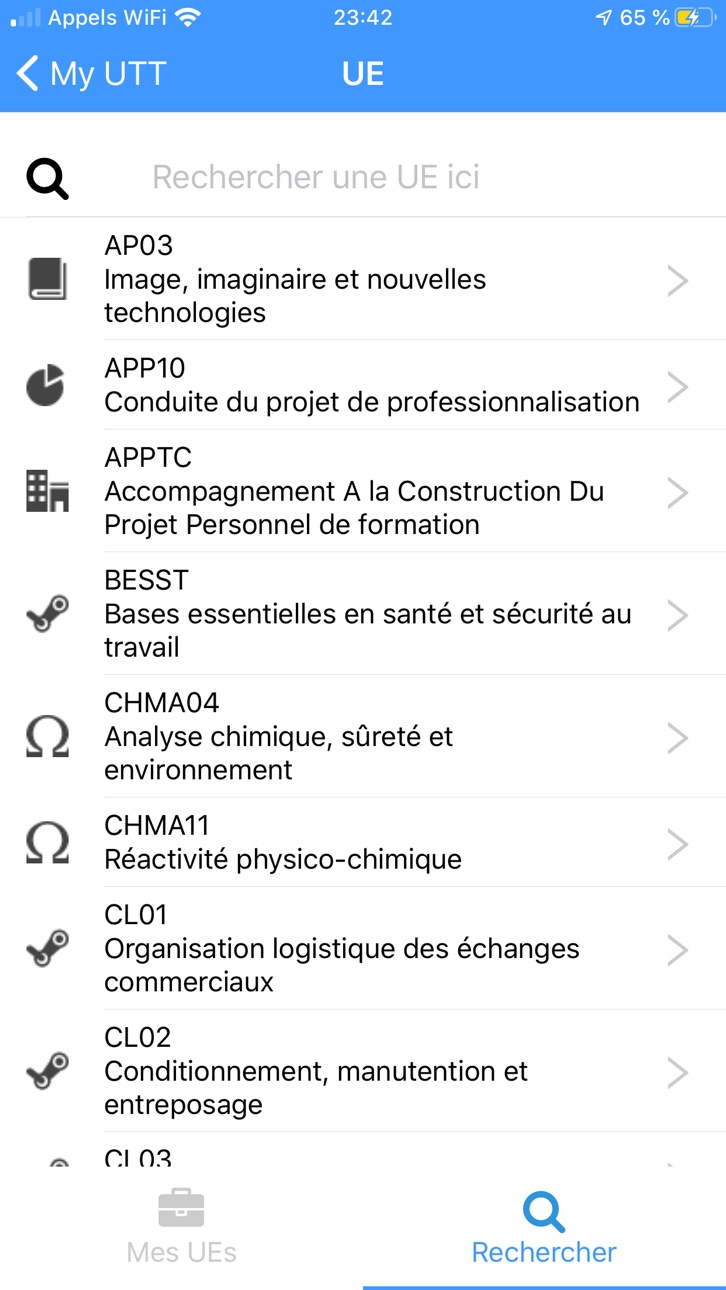 iPhone screenshot