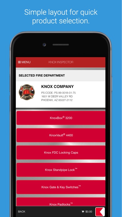 Knox Inspector iPhone screenshot 2 - Productivity app