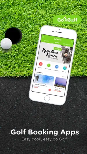 GoGolf - Online Booking Golf screenshot 1