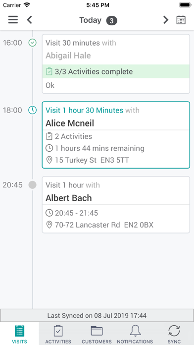 Access Care Planning Screenshot