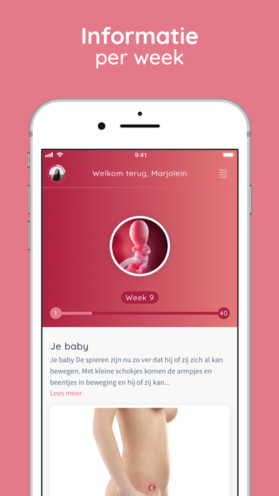 Zwangerin.nl Screenshot