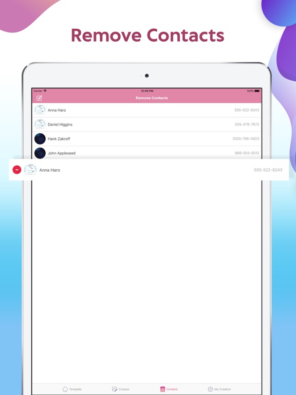 Color Caller Screen iPad screenshot