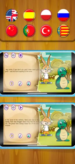 Game screenshot Кролик и черепаха apk