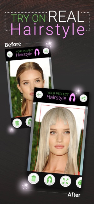 Free app for men to try on hairstyles and hair colors  Virtual hair app  for men