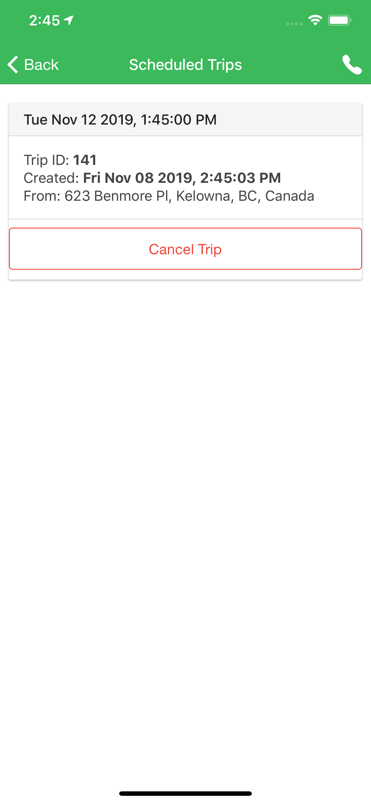 ECO Taxi Kelowna screenshot 7