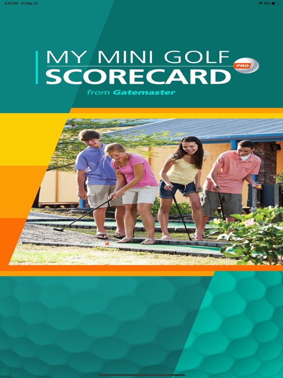 Screenshot #5 pour MyMiniGolfScorecard PRO