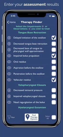 Game screenshot Dysphagia Therapy apk
