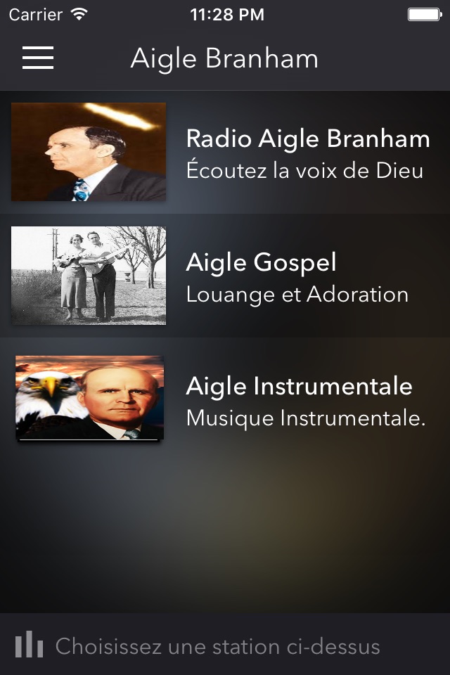Radio Aigle Branham screenshot 2