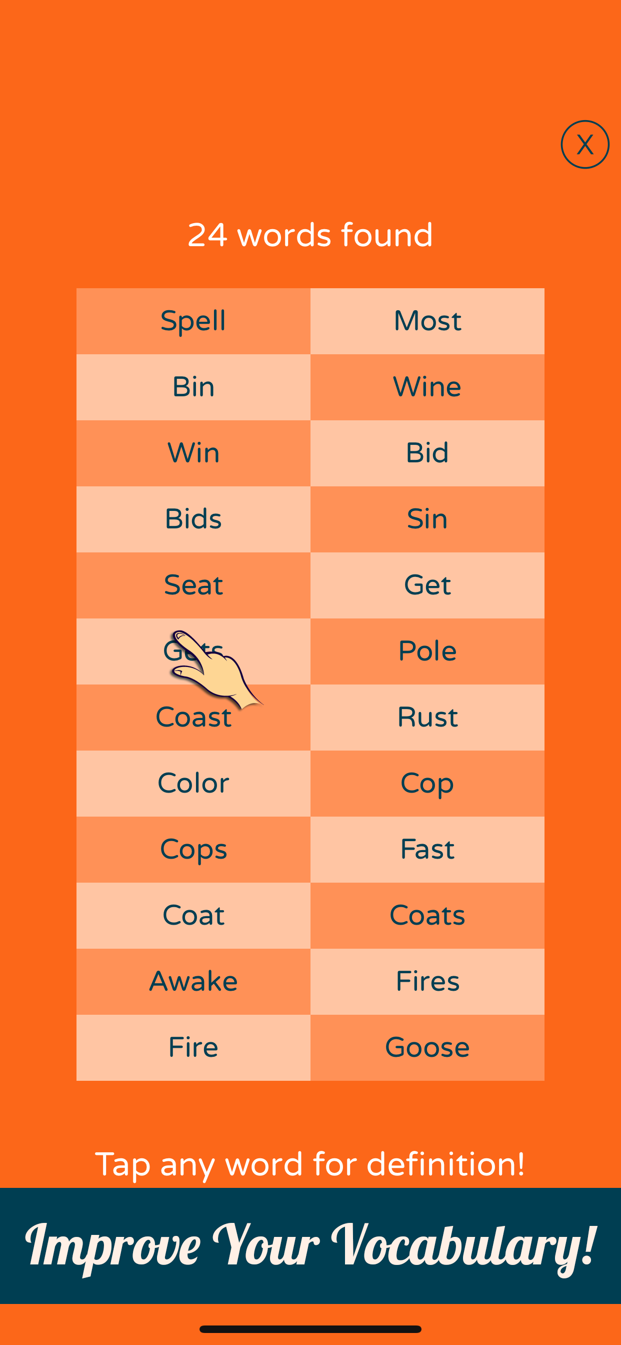 Spell Color : Unscramble Words screenshot 4