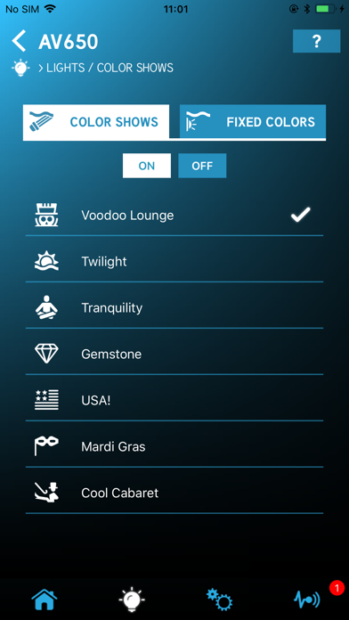 Hayward AquaVac Connect Screenshot