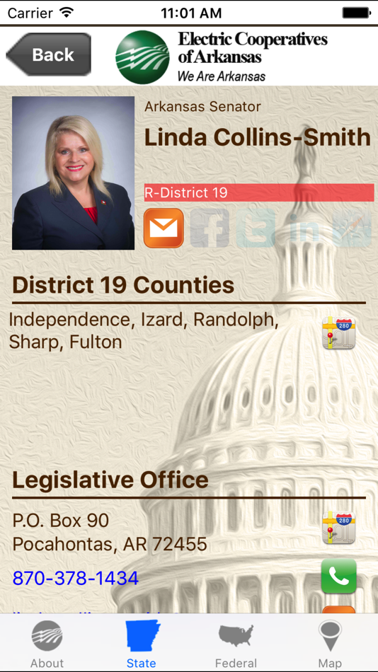 #4. Arkansas Legislative Guide (iOS) 由: Arkansas Electric Cooperatives, Inc.