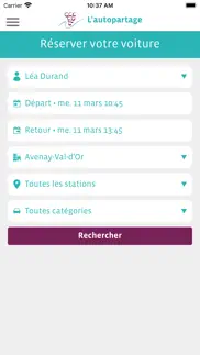 autopartage ccgvm iPhone Captures Décran 3