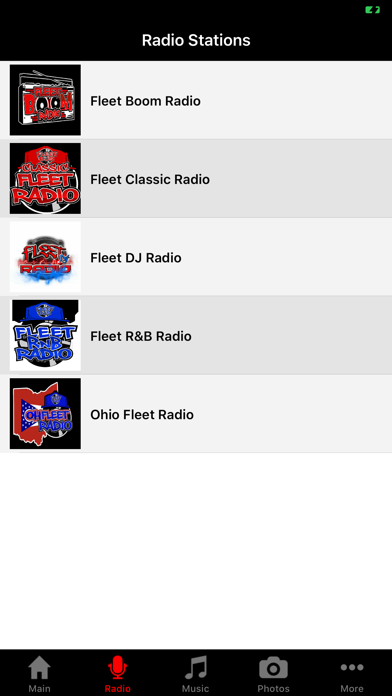 Screenshot #3 pour OH Fleet Radio