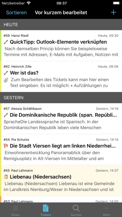 i-net HelpDesk Mobile 2.0