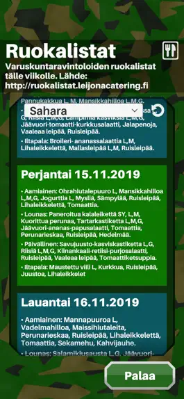 Game screenshot INTTI - TJ, Pelit, Ruokalistat apk