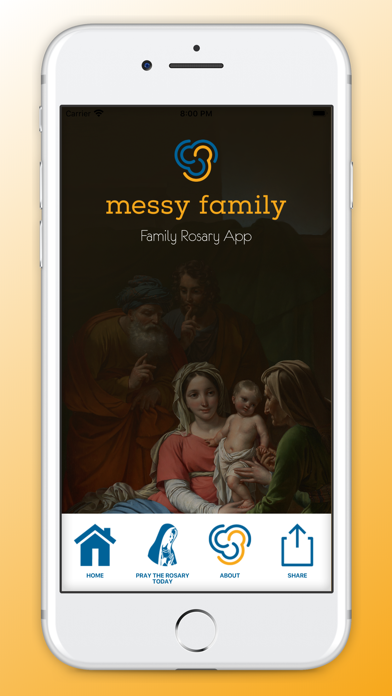 Family Rosary App iPhone screenshot 1 - Lifestyle app