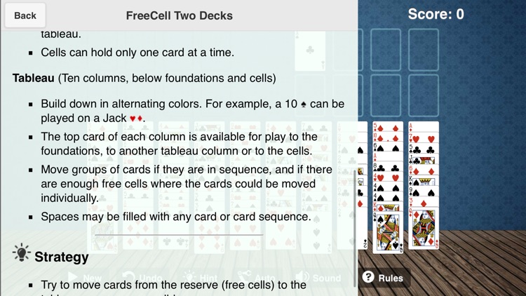 Freecell2deckSolitaire screenshot-3