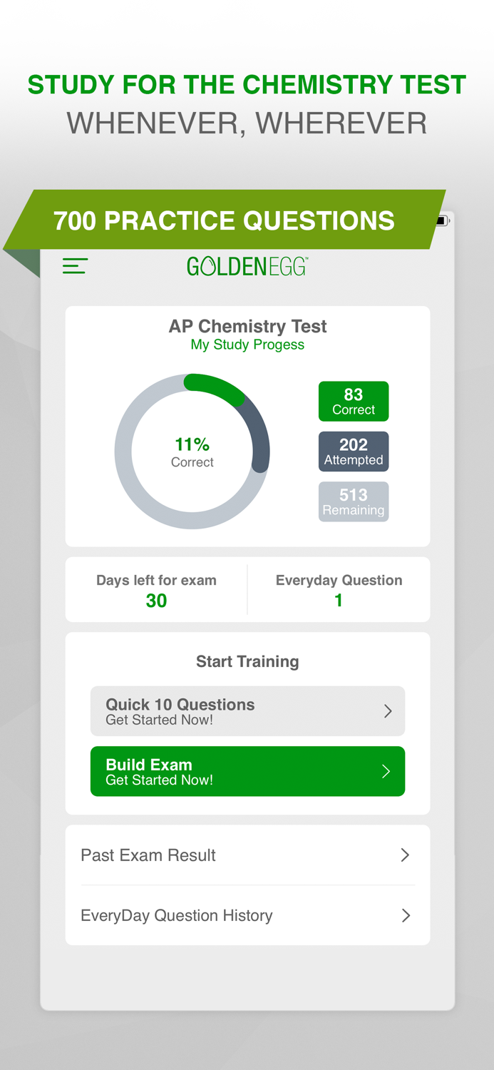 AP Chemistry Practice Test