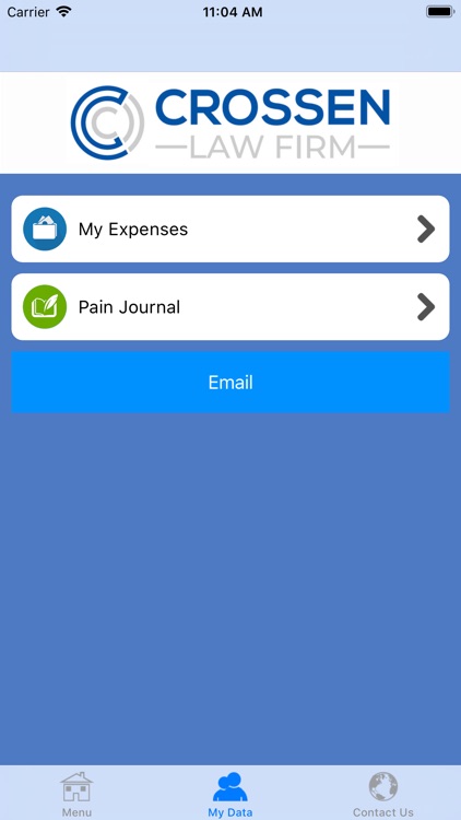 Crossen Law Firm Injury App