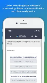 paramedic pharmacology review iphone screenshot 3