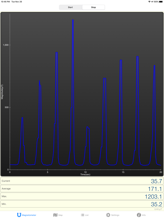 Gauss Meter screenshot 6