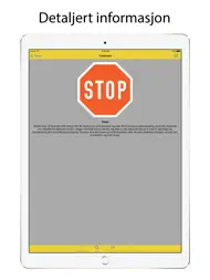 Trafikkskilt Quiz Lite ipad bilder 2