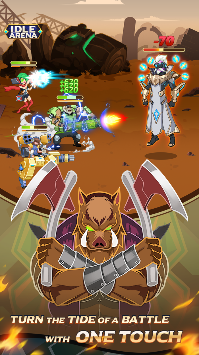 Idle Arena RPG Clicker Battles