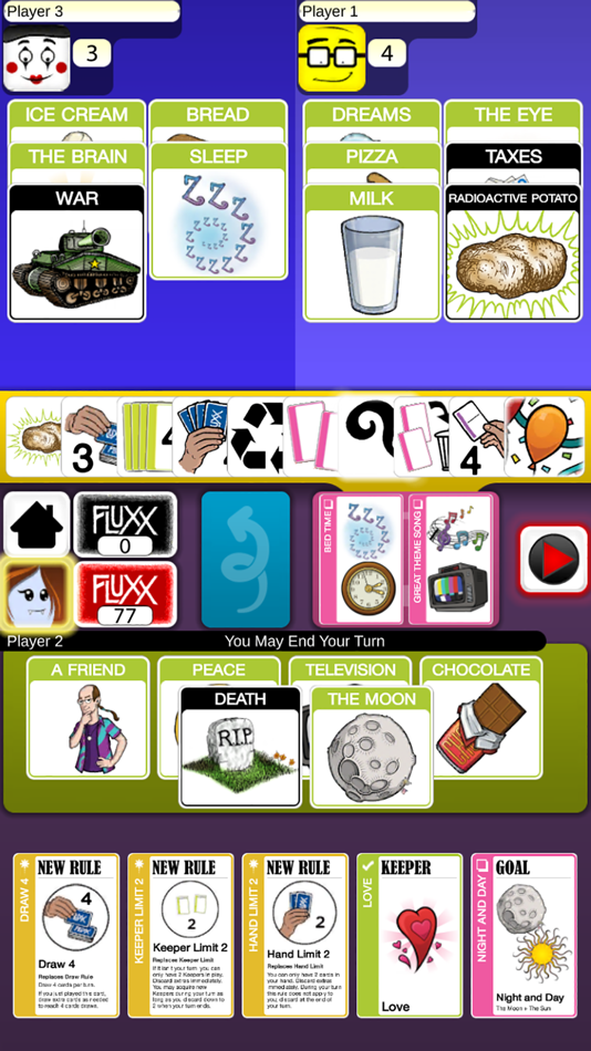 #9. Fluxx (iOS) Av: Playdek, Inc.