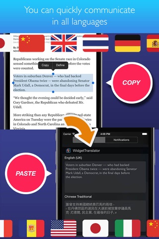 Widget Translator Pro - náhled