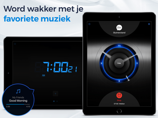 Wekker voor mij. iPad app afbeelding 1