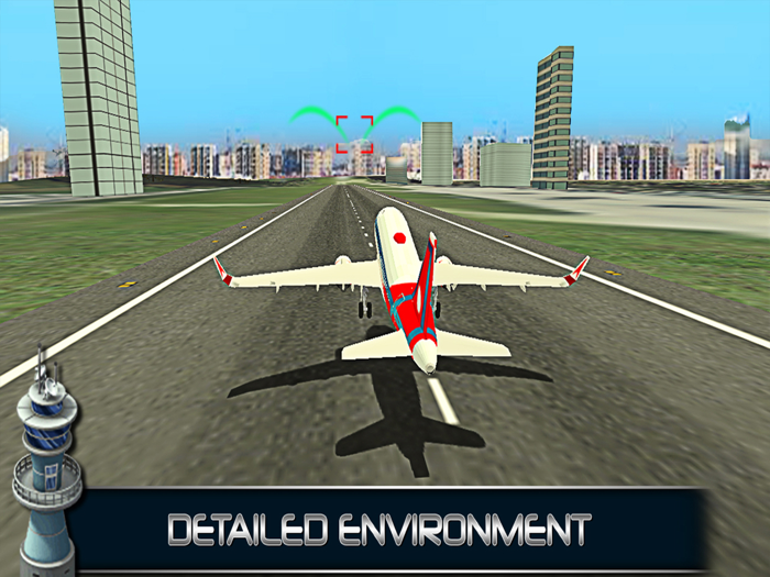 Flying Airplane Simulator 3D