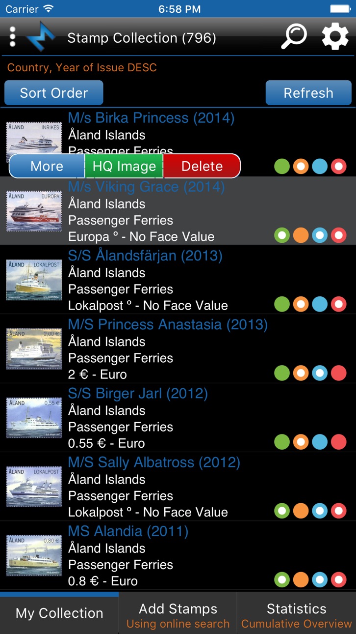 iPhone screenshot