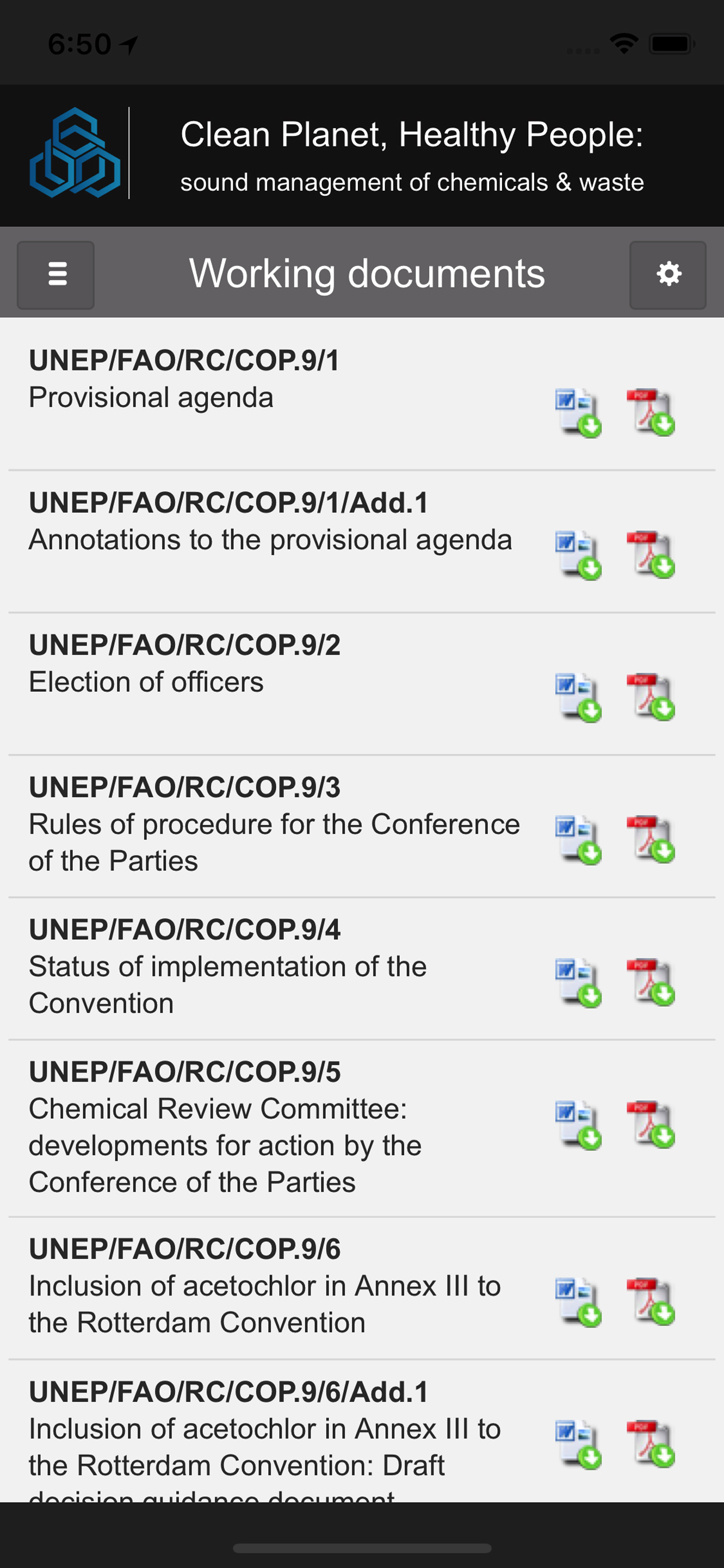 BRS App