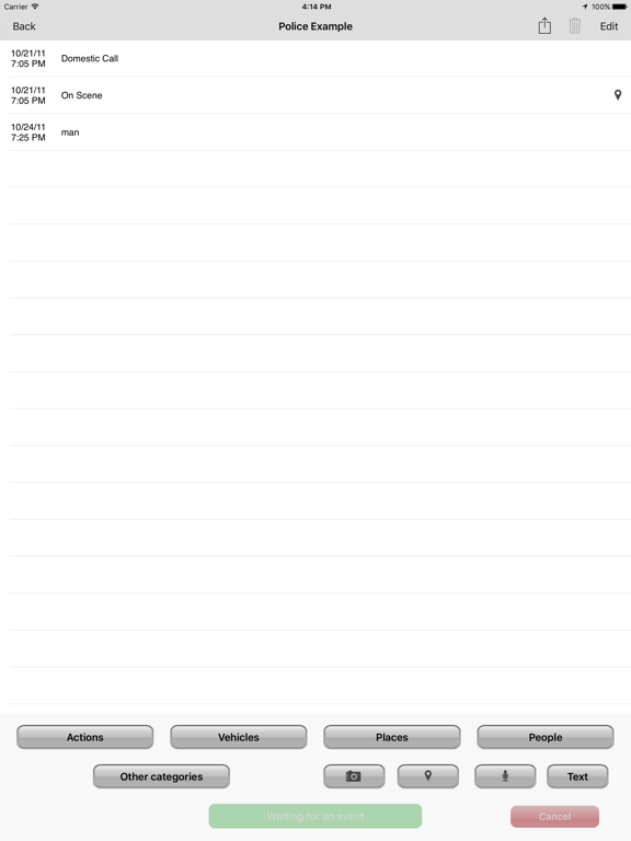 iLogger Pro iPad screenshot 2 - Utilities app