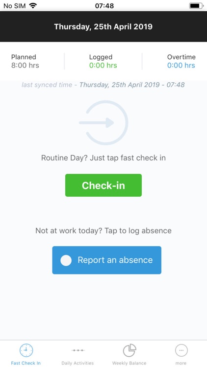 Staff Times - My Time