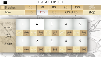 Drum Loops HD screenshot1