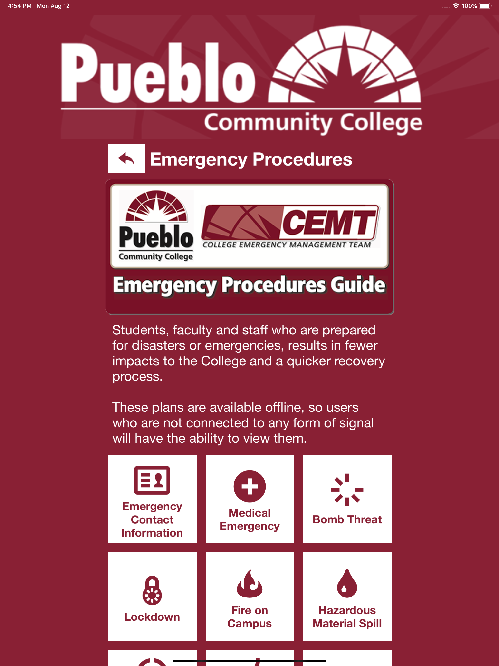 MyPCC Alert screenshot 12
