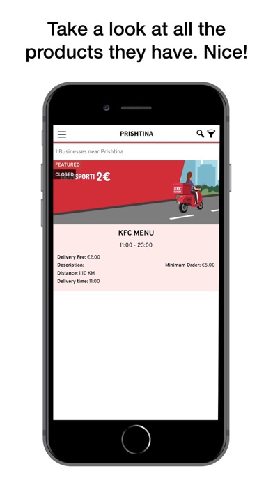 KFC Kosova Screenshot