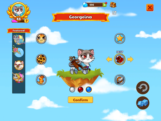 Castle Cats - Idle Hero RPG iPad screenshot 6 - Games app