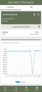 State Bank of Whittington screenshot #2 for iPhone