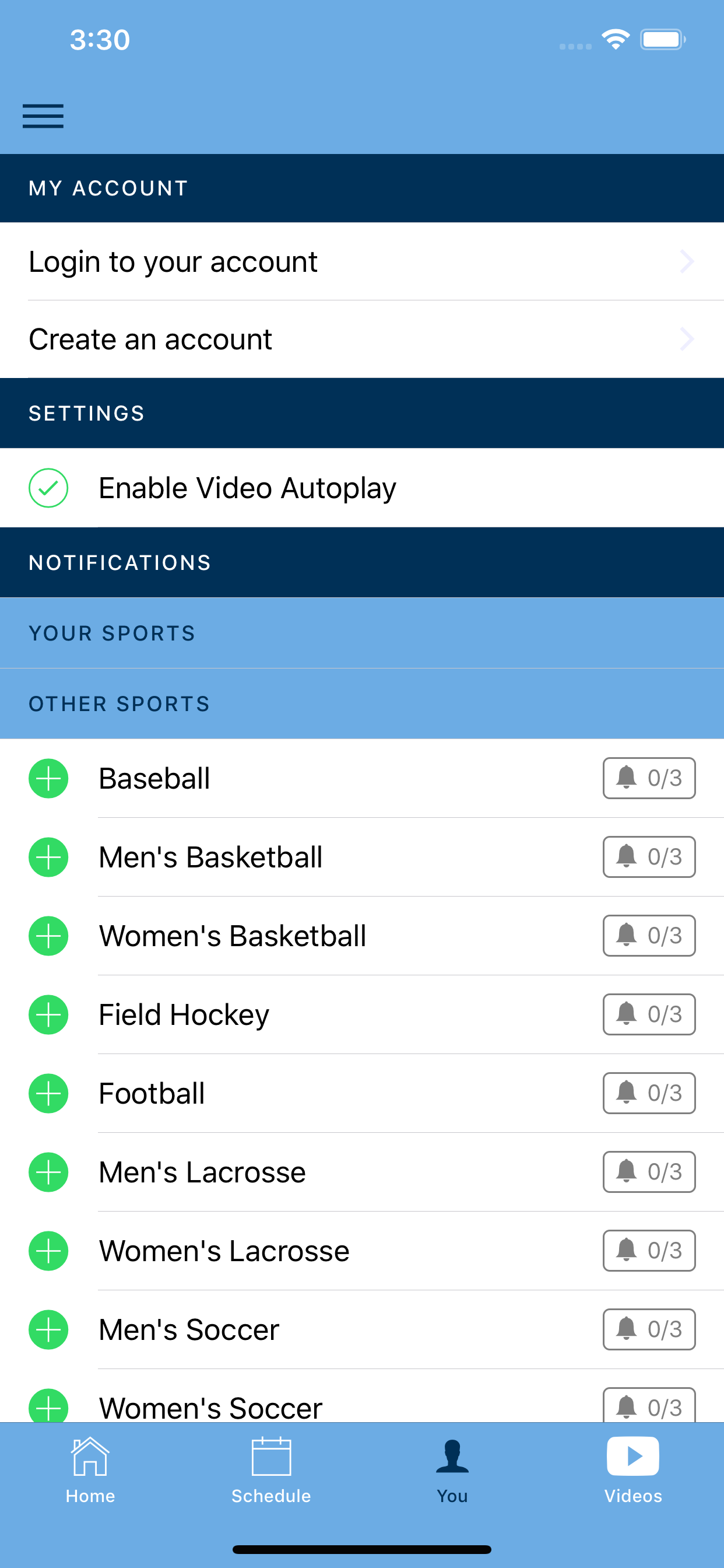 Kean University Athletics screenshot 3