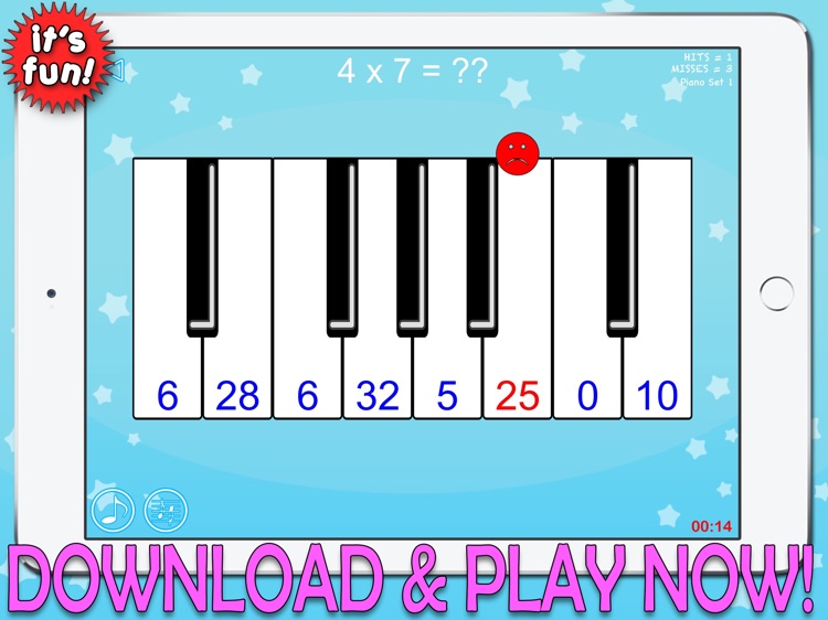 Math Music Piano HD screenshot-4